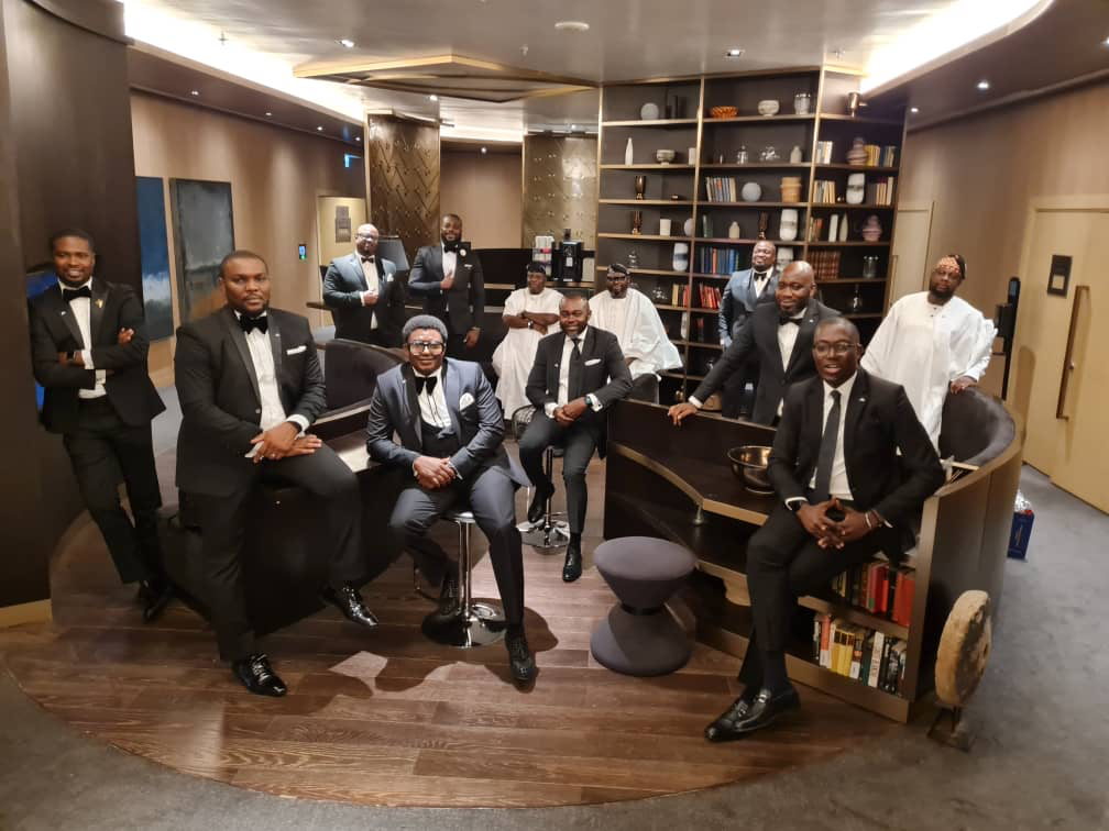 Members of the Thursday Business Group at a Founders Day gathering