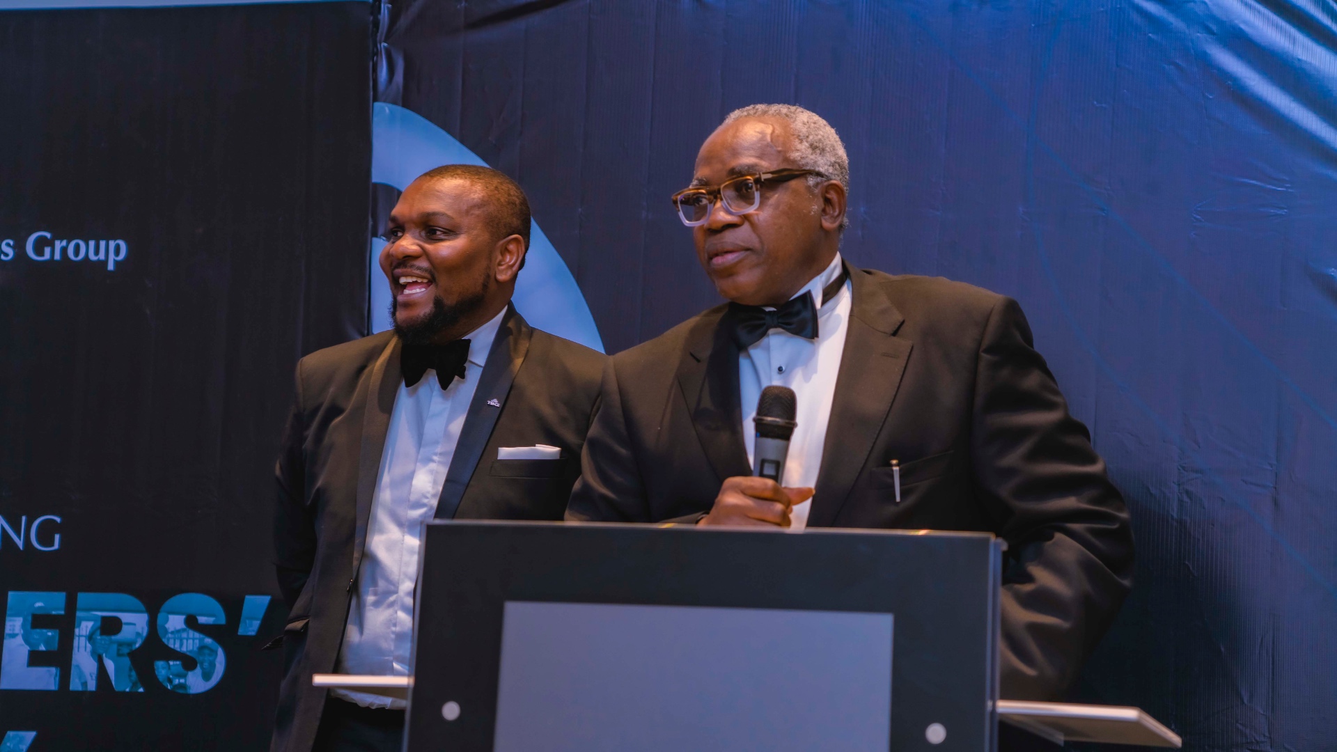 Guest speaker at the podium during TBG Founders Day